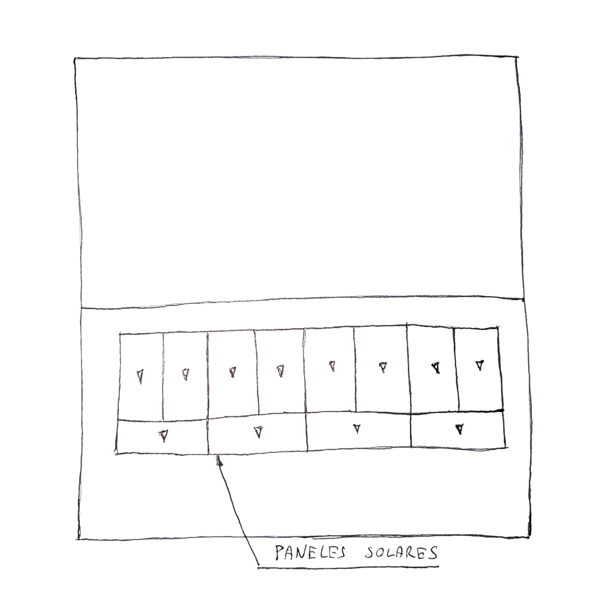 Croquis planta cubiertas